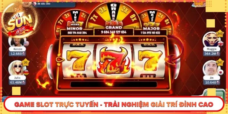 Game Slot Trực Tuyến - Trải Nghiệm Giải Trí Đỉnh Cao
