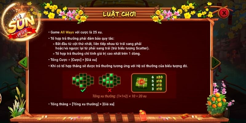 Nhận vòng quay miễn phí từ nổ hũ Sắc Xuân chợ Tết 